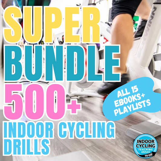SUPER BUNDLE 🎉   • 550 Indoor Cycling Drills • Ebooks Bundle (Released 2024)