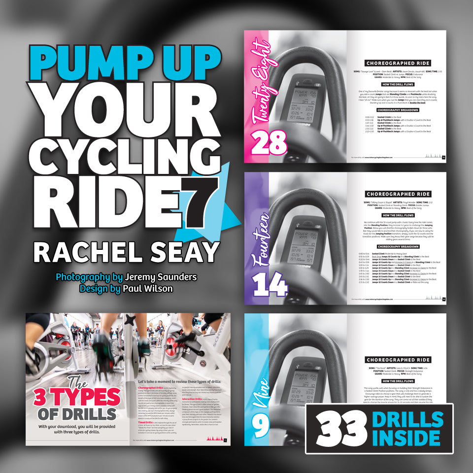 Pump Up Your Ride 7 • 33 Indoor Cycling Drills • Ebook