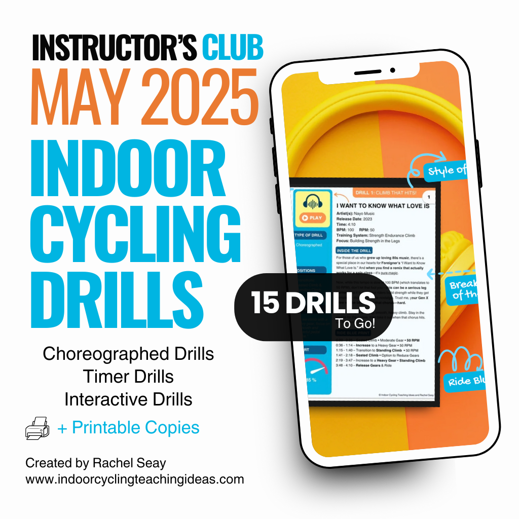 May 2025 Indoor Cycling Drill Pack: Monthly Releases